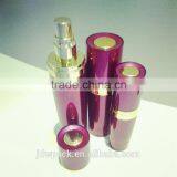 Plastic Acrylic Lotion Bottle and Jar With Plate Cap