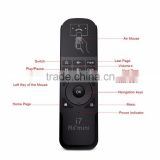 Rii Mini i7 2.4G Mini Wireless Keyboard for anddroid tv box Remote Combo Built-in 6 Axis for TV BOX Mini/Laptop PC 10M