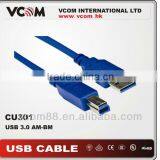 Nickel-plated AM/BM 3.0V USB Cable