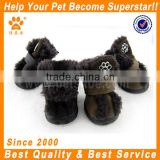 JML High Quality and warm dog snow shoes with rubber sole