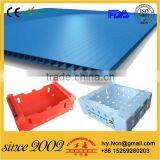 Factory Price Reusable Waterproof Strong Foldable PP Vegetable Packaging Box