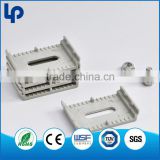 black , white , silver wire mounting clips