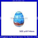 Egg Shape Chocolate Tin Container/decorative Chocolate Tin Box