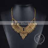 high quality vintage rhinestone chunky statement necklace tin alloy fashion women pendant necklace 6390129
