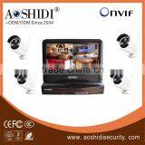 Home Mobile Phone 2.4G Wireless 4Ch Wifi Security Camera Kit With NVR thumbnail-1