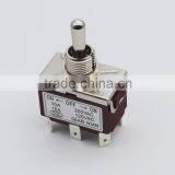 new design toggle switch on -off -on 6 solder pins toggle type