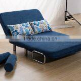 Cheap and Lovely Fabric Folded Sofa Cum Bed With Round Armrest thumbnail-6