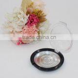 Empty Shiny Black Mineral/Mirrored Makeup Powder Compact W/Pan - 57 mm thumbnail-4