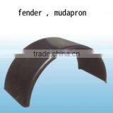 Plastic Mudapron for Heavy Duty Trailer Truck thumbnail-1
