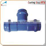 OEM Custom Foundry Cast Iron Casting 45 Degree Lateral Tee Fitting thumbnail-6