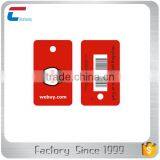 54*32mm Customize Size PVC Key Tag Card With QR Code thumbnail-2