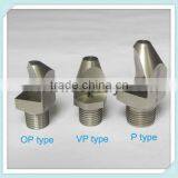 Stainless Steel or Brass or Plastic Water Spray V Jet Nozzle thumbnail-1