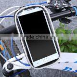 YANHO Cycling Bicycle Bag Bike Frame Front Tube Panniers Mount for 5.5 Inches Touch Screen Cell PhoneBag thumbnail-3