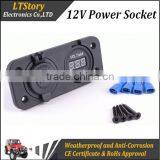 Car Snowmoblie Motorcycle Waterproof POWER SOCKET 12V 24V DC thumbnail-3