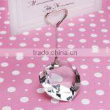 Collection Heart Design Crystal Place Card Holder for Wedding thumbnail-1