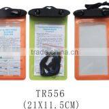 Sports PVC Sealed Waterproof Cell Phone Bag With Removable Lanyard thumbnail-1