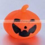 New Design Rubber Halloween Pumpkin Bath Baby Bath Swimming Toy
