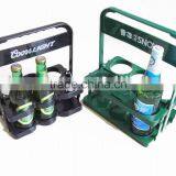 Plastic 6 Pack Folding Beer Bottle Carrier thumbnail-1