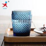 Wholesale unique customized shaped home goods water drinking glass cup