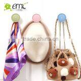 Round Plastic Button Sticky Wall Hook for Houseware thumbnail-3