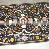 Marble Inlay Dining Table Top, Marble Table Top thumbnail-1
