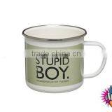 Customized Enamel Mug CAMPING TEA COFFEE MUG CUP thumbnail-3