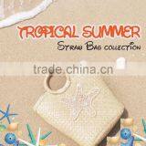 Straw Beach Bag/ Woven Beach Bag/Beach Tote Bag for Summer 2017 thumbnail-1
