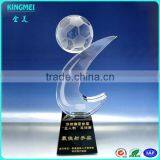 Hot Custom Design Optional Acrylic Awards And Crystal Trophy Award Size and Plate Customized Design thumbnail-4