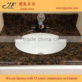 High Polished Baltic Brown Vanity Top Bathroom Sink and Vanity Top With Low Price thumbnail-1