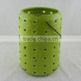 Green Round Decorative Ceramic Lanterns thumbnail-1