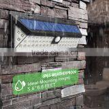 Hotsale Outdoor Solar Lights With PIR Sensor , Weatherproof Commercial Quality 54LED Home and Garden Lights thumbnail-6