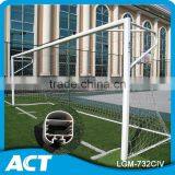Standard Mitred Nut & Bolted Metal Adults Goals With Net thumbnail-2