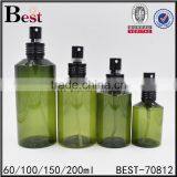 150ml Fine Mist Plastic Cosmetic Bottle Skin Care Cosmetic Pet Bottle With Black Aluminum Sprayer thumbnail-6
