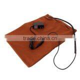 Small Electric Dog Heating Pad Pet Cat Puppy Heat Mat S Size Brown Color thumbnail-1