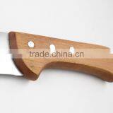 549-10 5" High Quality Kitchen Chef Knife With Wooden Handle thumbnail-3