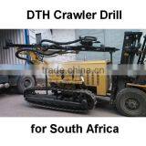 2015 China Factory Crawler Type 33KW (4 Cylinder Engine) Limestone Drilling Machine for African Quarry Plant Operation thumbnail-1