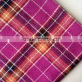 100% Cotton Yarn Dyed Plaid Flannel Fabric for Men's Shirt in Winter thumbnail-1