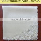 Fine Hand Embroidered Silk Handkerchief, Silk Bandana thumbnail-4