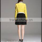 Italy Style Girls Long Sleeve Single Breasted Short Jacket Competitive Price thumbnail-6