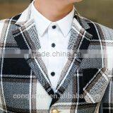 Grid Window Pane Man Suit.BSPL0628 thumbnail-4