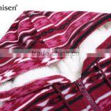 Oem Wholesale Cheap Printed Fleece Women Jacket thumbnail-3