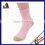Red Color Pink Color Skin Color Cotton Student Socks thumbnail-1
