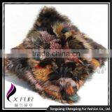 CX-D-107D Custom Made Patckwork Fox Fur Pillow Case Cushion Cover thumbnail-3