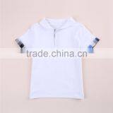 Boys Gender Knitting,Plain Dyed Children Polo t Shirt the Sleeves With Lace thumbnail-4