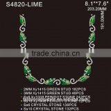 Custom Beautiful Line Rhinestone/Acrylic /Gem Stone Glitter Hot Fix Rhinestone for Clothing thumbnail-3