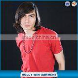 2017 Cheap Factory V Neck Blank Tshirt For Men thumbnail-2