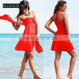 2017 New Arrival Swimwear Beach Skirt Ribbon Wrapped Dress Beach Dress Skirt thumbnail-6