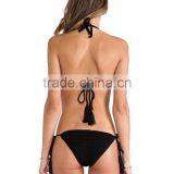 2016 Sexy Girl Handmade Crochet Bikini Swimwear Patterns thumbnail-3