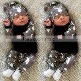 Cute Baby Clothing Deer Tops Long Sleeve T Shirt + Pants Baby Clothes Clothing Set thumbnail-2