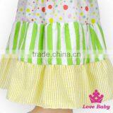 66TQZ456 Yiwu Lovebaby Cotton & Polyester Wholesale Sleeveless Colorful Top Rainbow Ruffle Pant Fabric China Yiwu Girls Clothing thumbnail-4